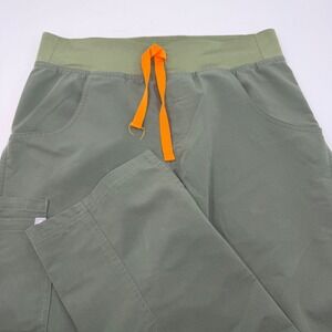 FIGS Technical Collection Olive Green Scrub Pants Womens XS Petite W23SW2022P